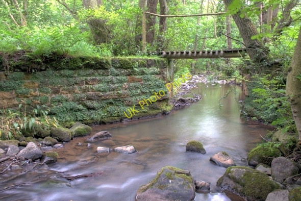 Photo 6"x4" Footbridge Over Scugdale Beck Heathwaite\/NZ4801 c2008