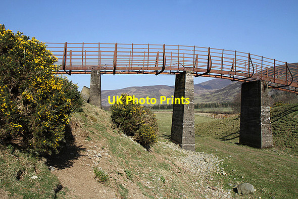 Photo 6"x4" A bridge over the former Talla Railway Line Stanhope\/NT1229 c2012