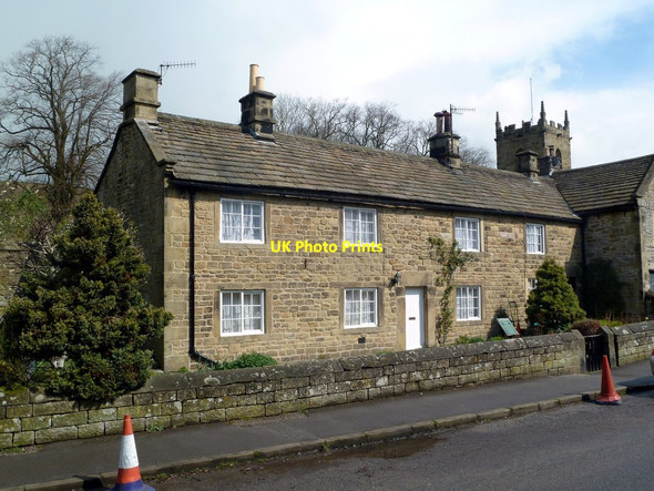 Photo 6"x4" Rose Cottage Eyam c2012