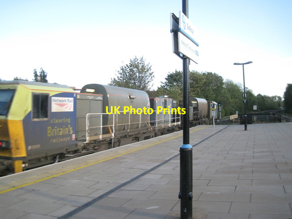 Photo 6"x4" Train clearing Britain's railways, Solihull Solihull c2011