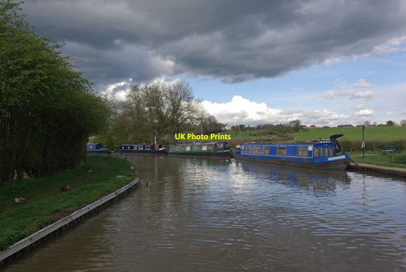 Photo 6"x4" Ashby Canal, Dadlington Stoke Golding c2012