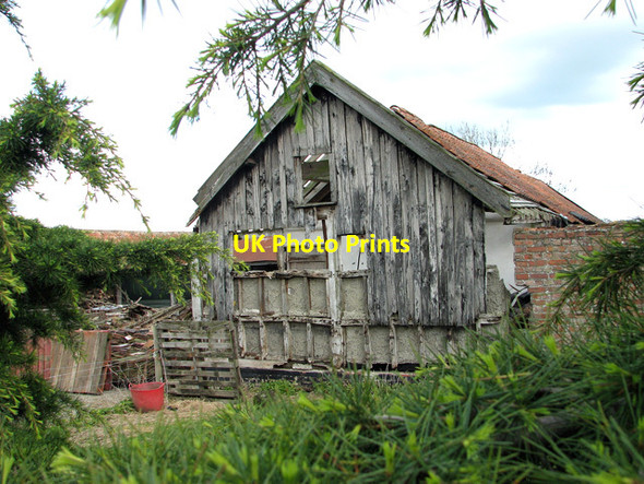 Photo 6"x4" Old farm building, Stoke Ash Stoke Ash c2012