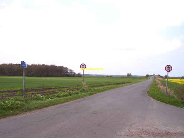 Photo 6"x4" Old Lane is joined by Riding Lane near Haskayne Haskayne c2012