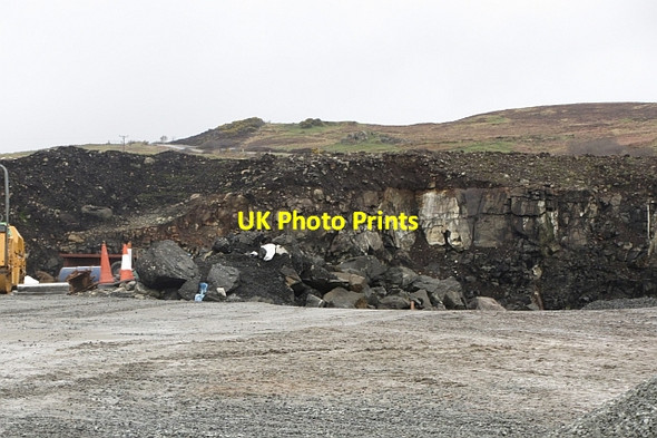 Photo 6"x4" Drumuie Quarry Achtalean c2012