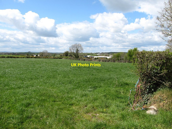 Photo 6"x4" Farmland west of the Greenhill Road Rathfriland c2012