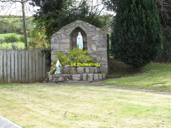 Photo 6"x4" Marian Grotto at St Patrick's, Drumgath Mayobridge c2012