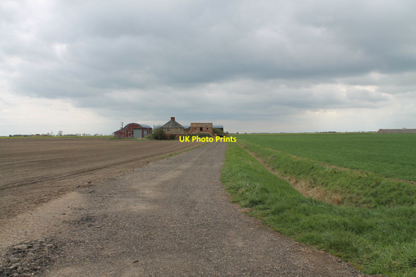 Photo 6"x4" Fen Farm from Dunsby Drove Dunsby c2012