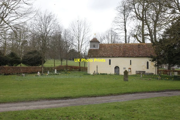 Photo 6"x4" All Saints Little Somborne c2012