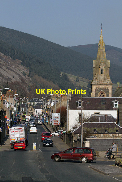 Photo 6"x4" Innerleithen High Street Innerleithen c2012