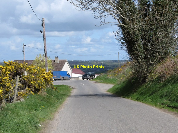 Photo 6"x4" Ballydoo Road near its junction with the B7 (Drumlough Road) Mayobridge c2012