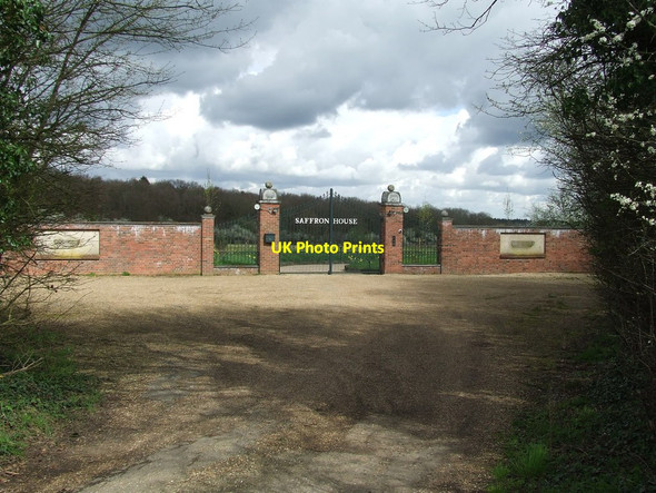 Photo 6"x4" Gated Entrance Sewards End c2012