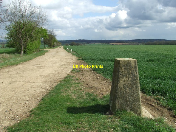 Photo 6"x4" Trig Point Ashdon c2012 P1