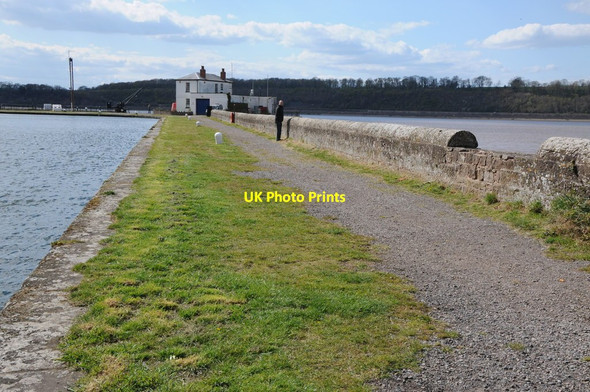 Photo 6"x4" Dock Master's House, Sharpness Purton\/SO6704 c2012