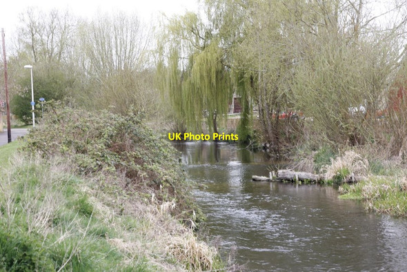 Photo 6"x4" Bend in the river Newbury\/SU4767 c2012
