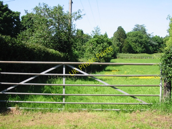 Photo 6"x4" Gateway to a meadow near Henbury Lodge North Elham c2008