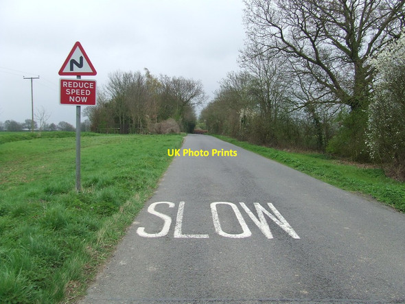 Photo 6"x4" Reduce Speed Now Brook Green\/TL8658 c2012