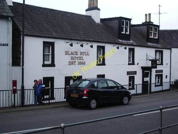 Photo 6"x4" Black Bull Hotel, Churchgate, Moffat Moffat c2008