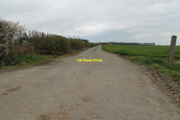Photo 6"x4" Farm track off Long Drove Dowsby c2012