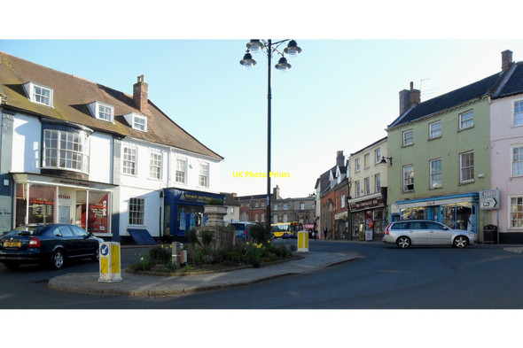 Photo 6"x4" Bungay town centre Bungay c2012