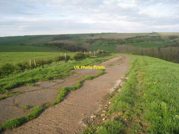 Photo 6"x4" Ironstone haulage route Nettleton Top c2012