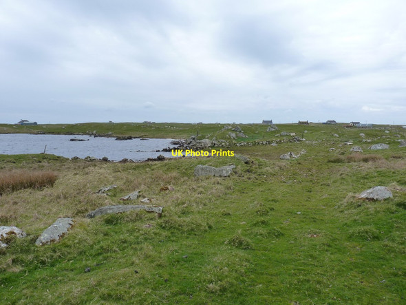 Photo 6"x4" Loch an t-Seoruis from the crofters' track Hosta c2012