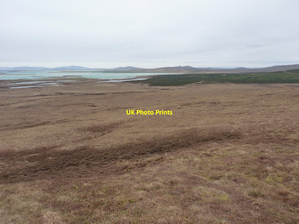 Photo 6"x4" Across the moor to the east of Beinn Bhanasaradh Balmartin c2012