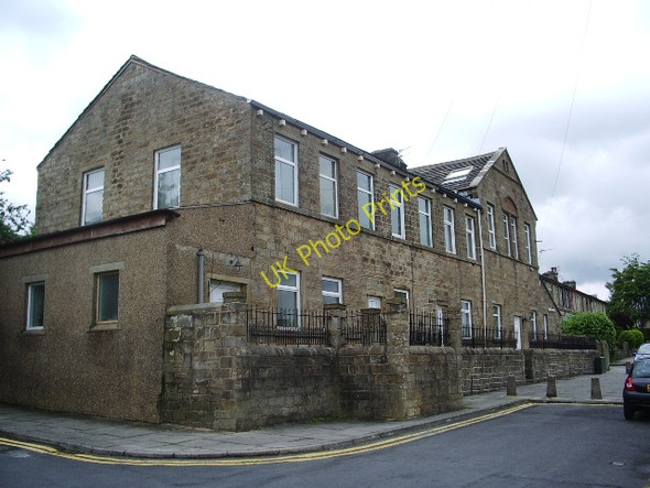 Photo 6"x4" Former National School on Marsden Road, Burnley Brierfield c2008