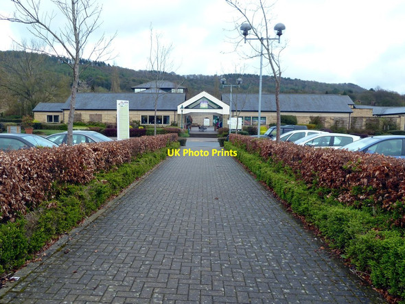 Photo 6"x4" Footpath to Peak Village  Rowsley c2012