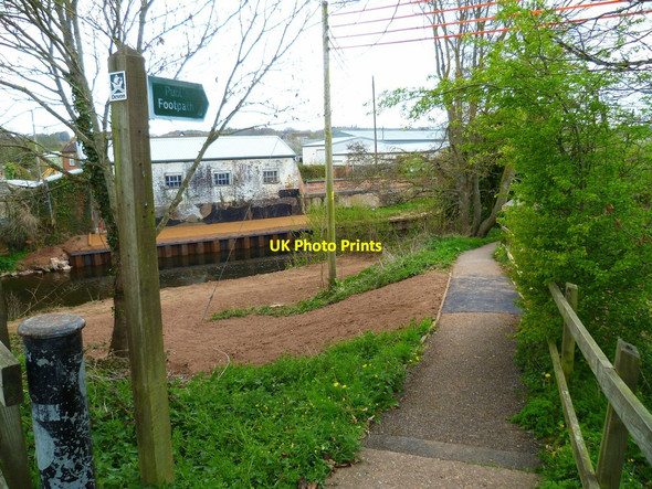Photo 6"x4" Orange Way in Devon and Torbay (374) Ottery St Mary c2012