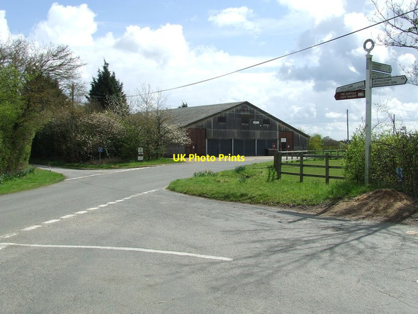 Photo 6"x4" Road Junctions Brockford Green c2012