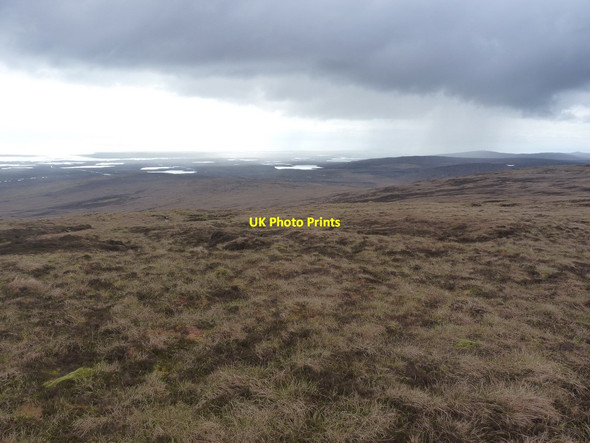 Photo 6"x4" Southwest down the upper part of Maireabhal Ben Aulasary c2012