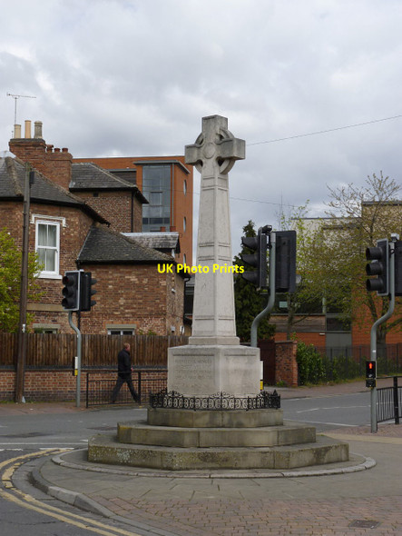 Photo 6"x4" Beeston War Memorial Beeston\/SK5236 c2012