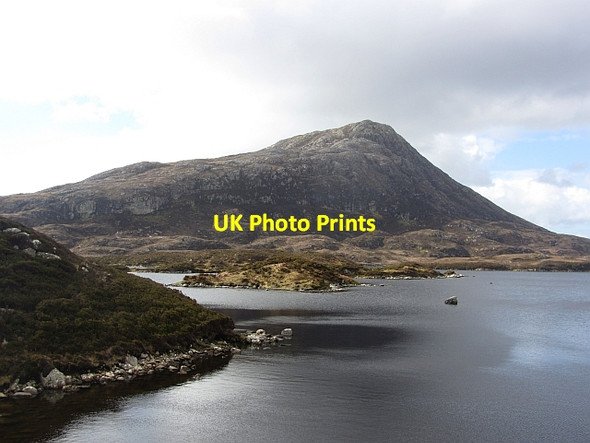 Photo 6"x4" Loch Obasaraigh Loch a' Ghlinne-dorcha c2012