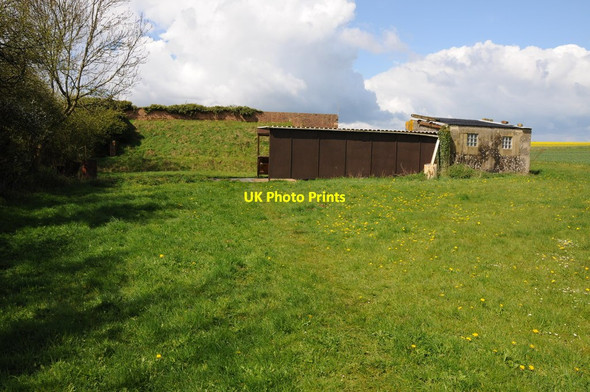 Photo 6"x4" Rifle range, Babdown Lasborough c2012