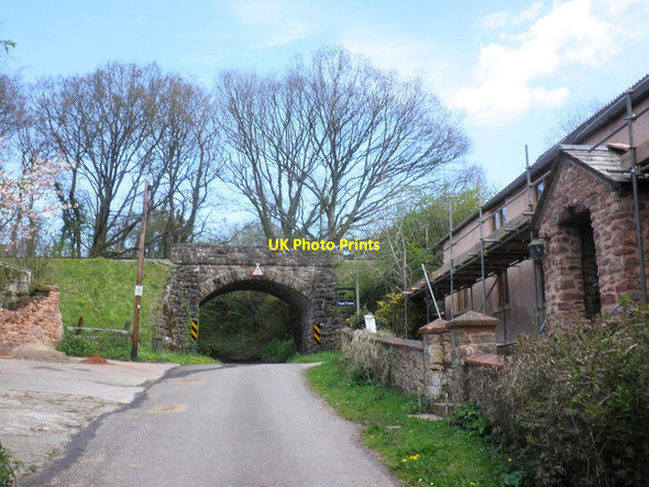Photo 6"x4" Railway bridge, near Yard Farm Newton\/ST1038 c2012