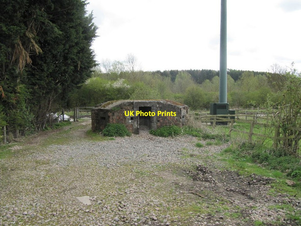 Photo 6"x4" Pillbox by the mast Marsh Gate\/SU3268 c2012