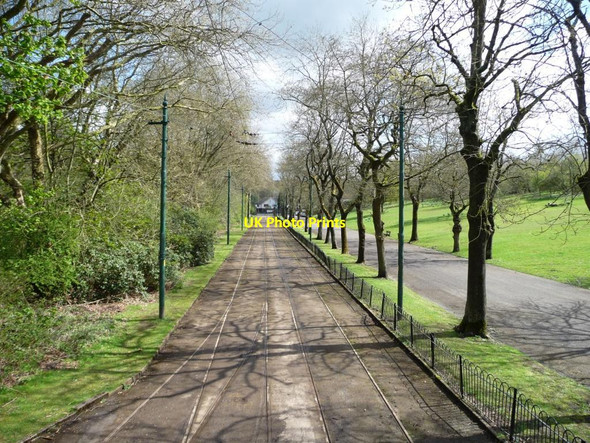 Photo 6"x4" The former Heaton Park Tramway Siding Prestwich c2012