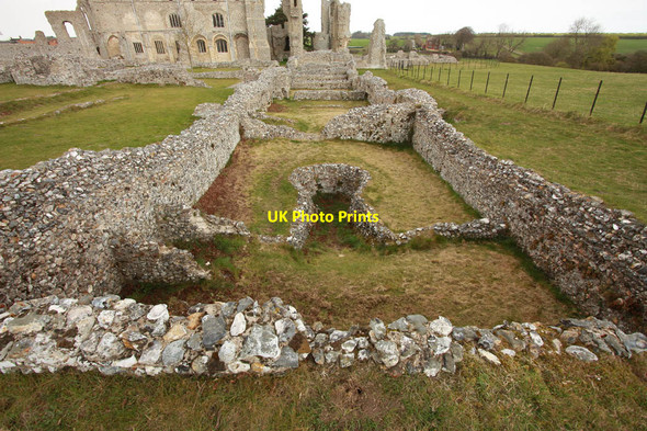 Photo 6"x4" Priory Ruins, Binham Binham c2012