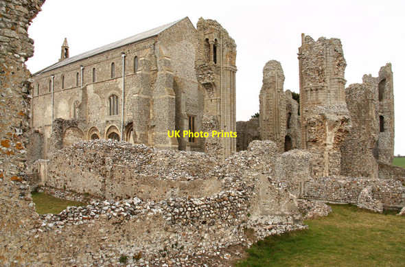Photo 6"x4" Priory Ruins, Binham Binham c2012 P1