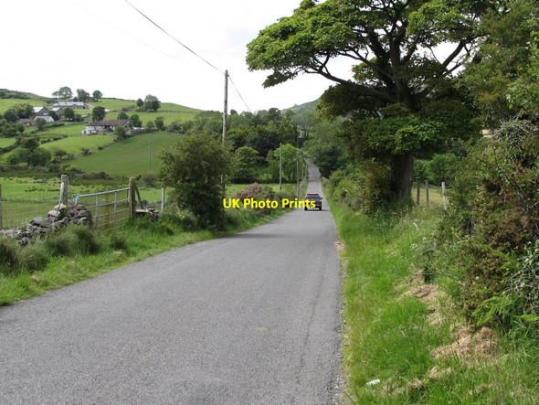 Photo 6"x4" The descending  Moneyscalp Road Kilcoo c2011