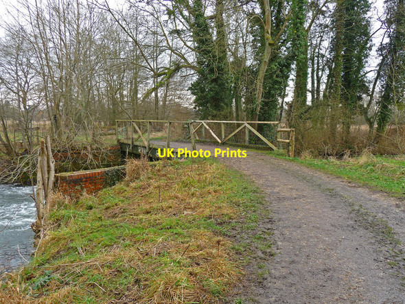 Photo 6"x4" Newbury - Footbridge Newbury\/SU4767 c2012