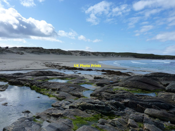 Photo 6"x4" Glaciated rocks on Tr\u00c3\u00a0igh Stir Balmartin c2012