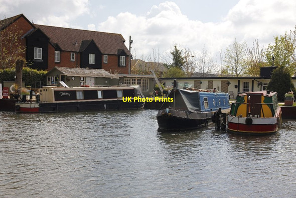 Photo 6"x4" More Narrowboats Newbury\/SU4767 c2012