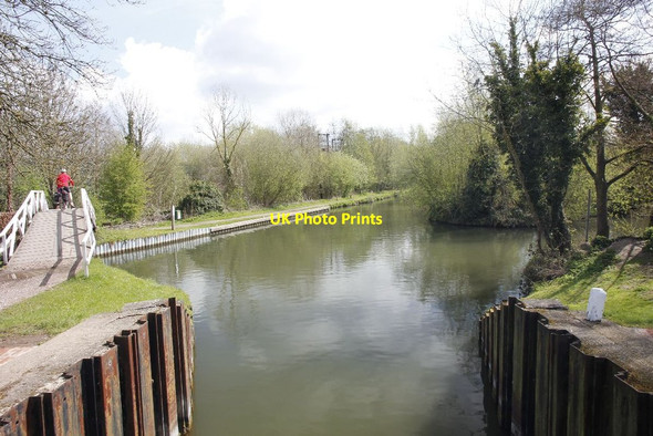 Photo 6"x4" Downstream from the lock Newbury\/SU4767 c2012