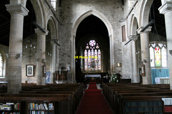 Photo 6"x4" Interior, St Margaret's church, Sibsey Sibsey c2012