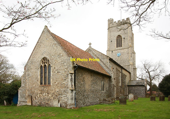 Photo 6"x4" St Andrew & St Mary, Langham Langham\/TG0041 c2012 P1