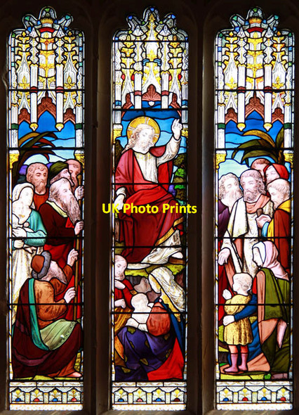 Photo 6"x4" St Michael, St Albans - Stained glass window St Albans c2012
