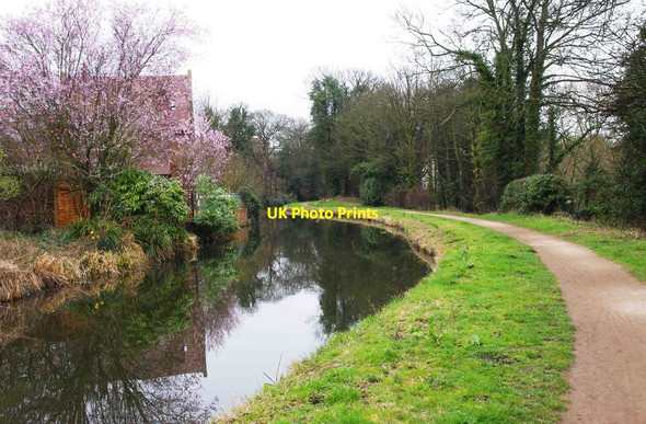 Photo 6"x4" A bend in the canal, near Stourport-on-Severn Stourport-on-Severn c2012