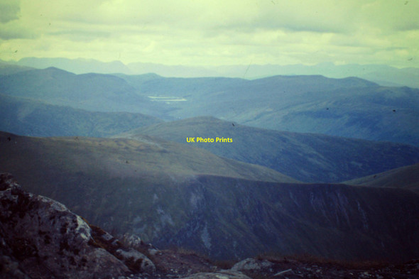 Photo 6"x4" Ben Lawers - Western Prospect Meall Corranaich c1986