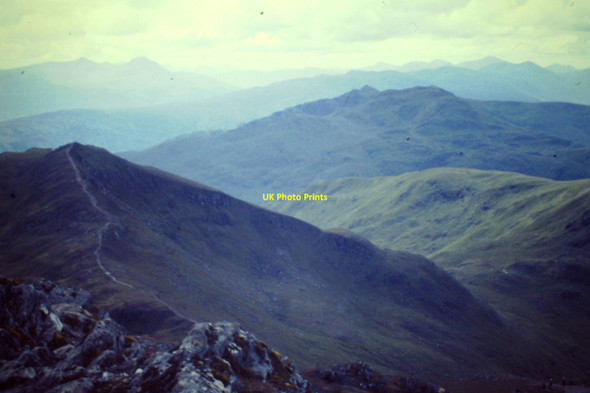 Photo 6"x4" Ben Lawers - Tarmachans Prospect Meall nan Tarmachan\/NN5838 c1986